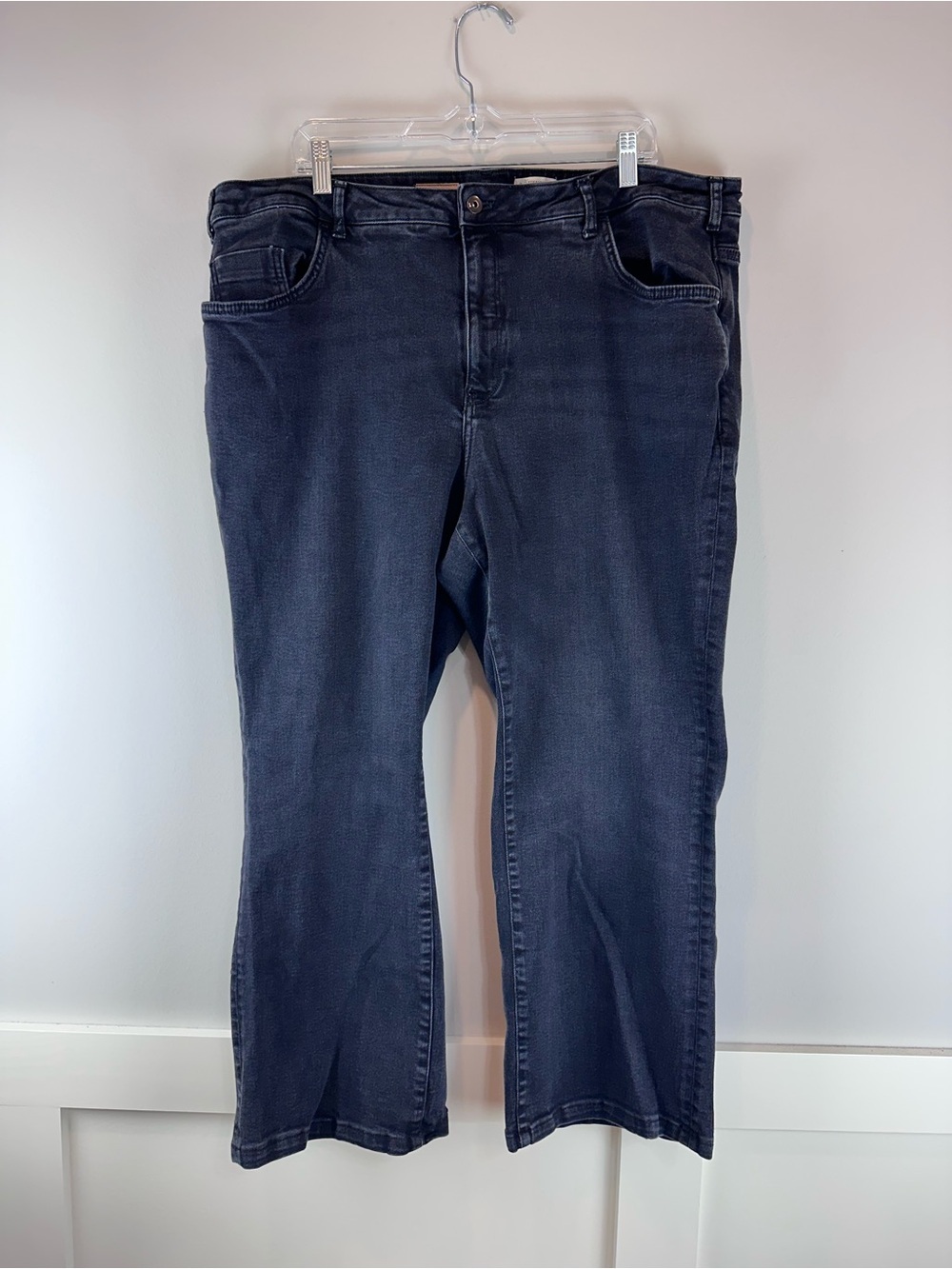 Pilcro Anthropologie Black Demilune Boot Bootcut Casual Plus Size Jeans Size 22W